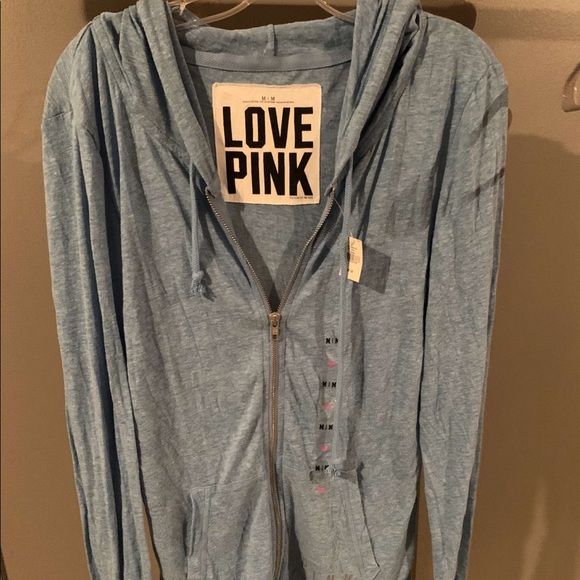 PINK Victoria's Secret Tops - NWT Victoria’s Secret Pink Full Zip Hoodie
